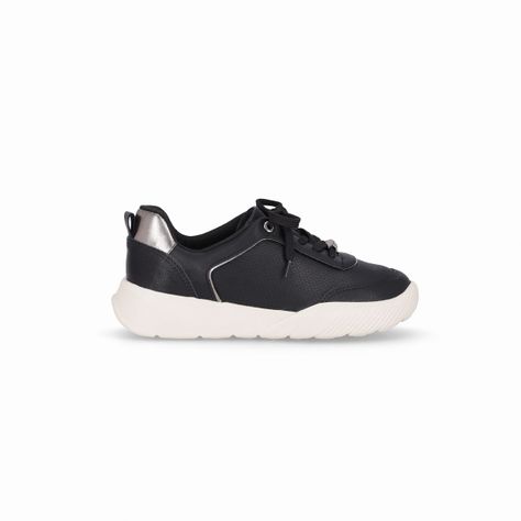 Zapatilla Mujer Negro Fascitis 965 Piccadilly-0