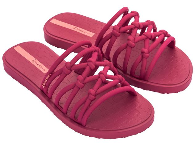 Sandalia Mujer Fucsia Link Slide  Ipanema-1
