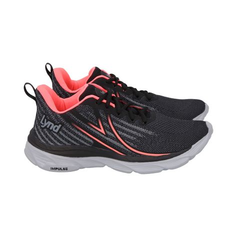 Zapatilla Mujer Intersetion Negro Lynd-0