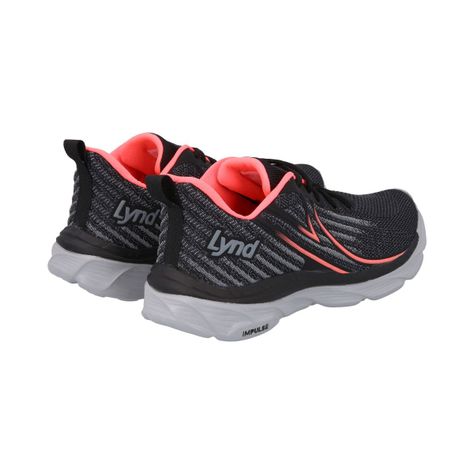Zapatilla Mujer Intersetion Negro Lynd-4