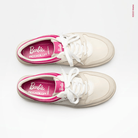 Zapatilla Mujer Rosa/Beige Barbie Piccadilly-2