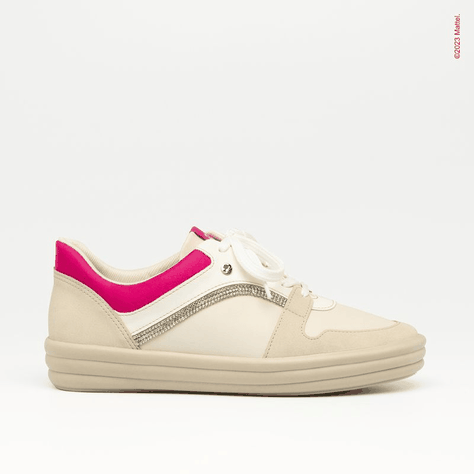 Zapatilla Mujer Rosa/Beige Barbie Piccadilly-3