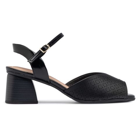 Sandalia Mujer Negro Adriana Piccadilly-0