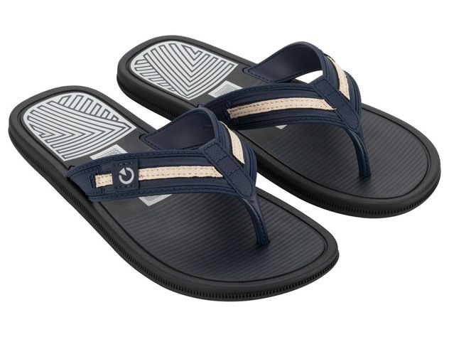 Sandalia Hombre Negro/Azul Essential Mallorca Cartago-1
