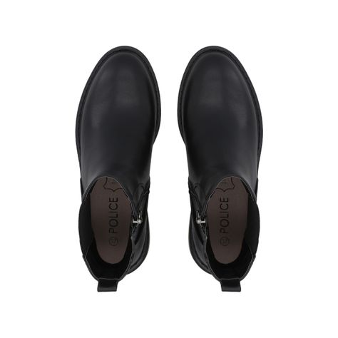 Botin Mujer Negro City Police-1
