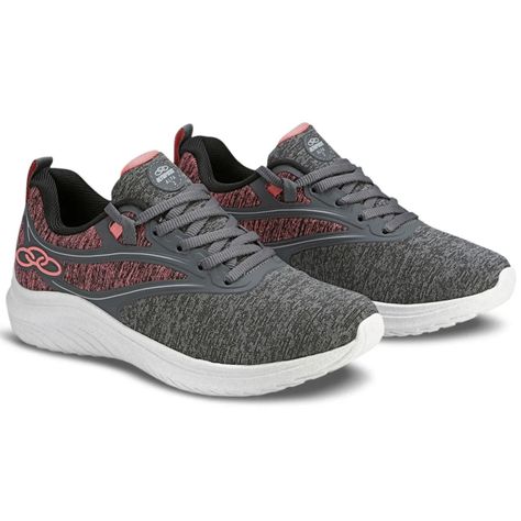 Zapatilla Mujer Alfa 2 Gris/Rosado-1