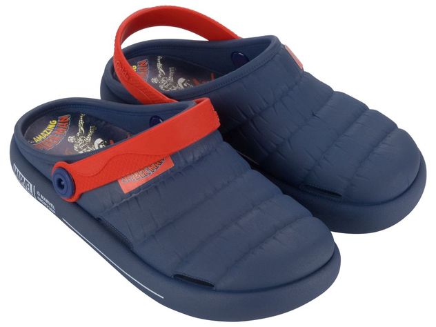 Sandalia Infantil Azul Marvel Ipanema-1