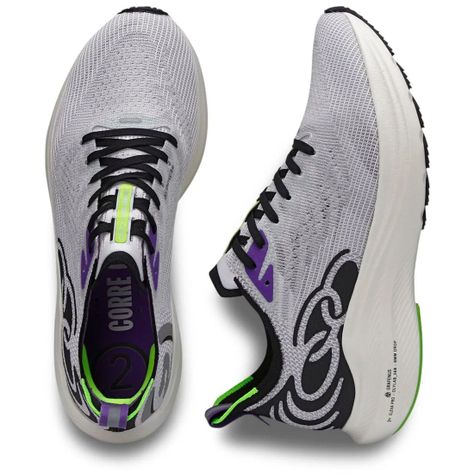 Zapatilla Running Mujer Corre Grafeno 2 Blanco-3