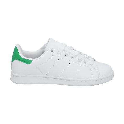 Zapatilla Mujer Blanco/Verde Joy Police-4
