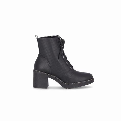 Bota Mujer Negro Denise/Cordones Piccadilly-0