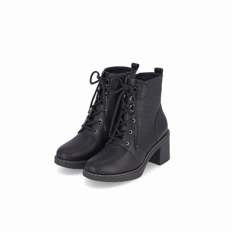 Bota Mujer Negro Denise/Cordones Piccadilly-1