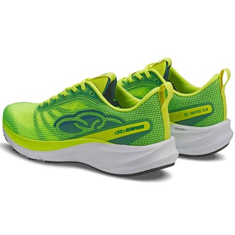 Zapatilla Running Mujer Pride 3 Verde Limón-1