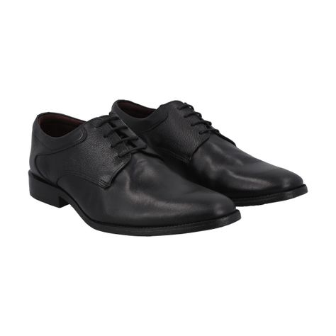 Zapato Formal Hombre Cuero Negro 561  Perlatto-0