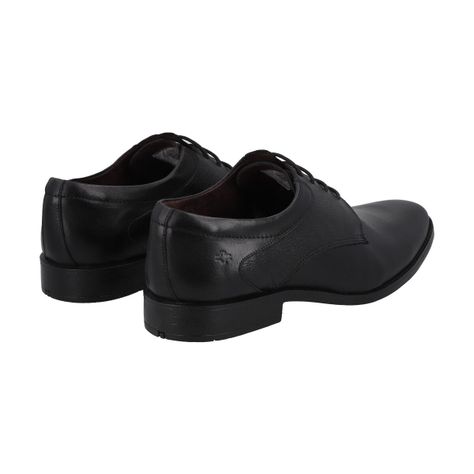 Zapato Formal Hombre Cuero Negro 561  Perlatto-3