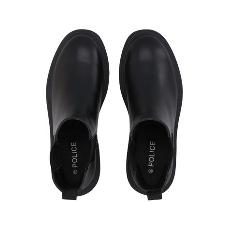 Botin Mujer Negro Storm Police-1