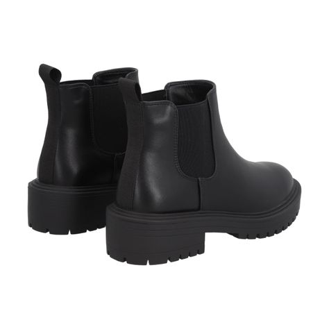 Botin Mujer Negro Storm Police-3