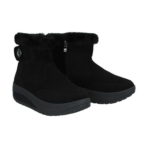 Botin Mujer Negro Sole/Chiporro  Police-1