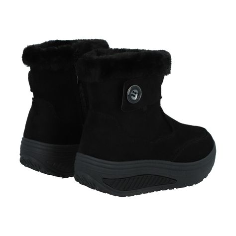 Botin Mujer Negro Sole/Chiporro  Police-2