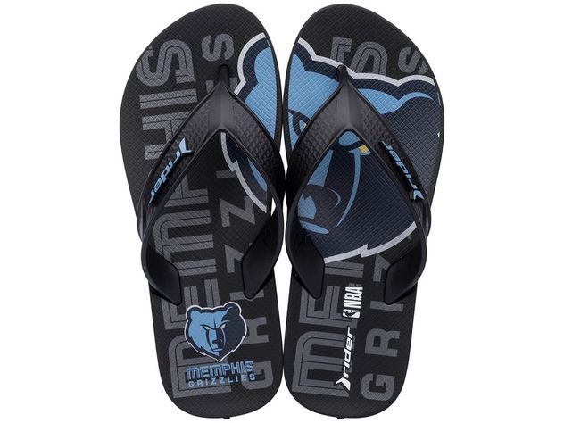 Sandalia Hombre  Negro/Azul Memphis  Rider-0