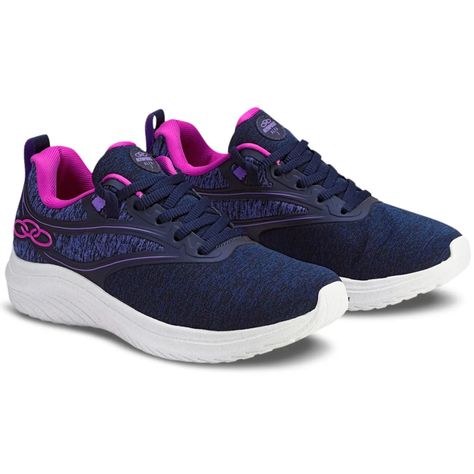 Zapatilla Mujer Alfa 2 Azul Marino-1
