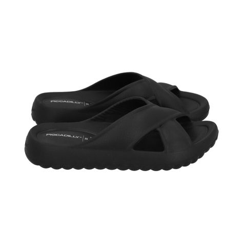 Sandalia Mujer Negro Marshmallow Piccadilly-3