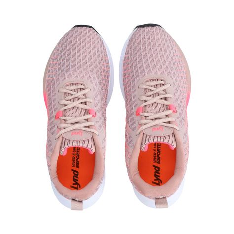 Zapatilla Mujer Grid Rosa Lynd-1