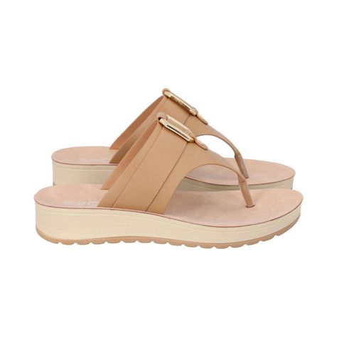Sandalia Mujer Camel Sole Police-2