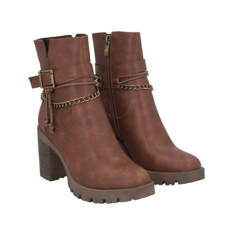 Bota Mujer Café Alison Police-0