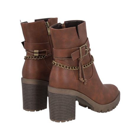 Bota Mujer Café Alison Police-1