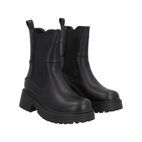 Botin Mujer Negro Cora  21 Police-0