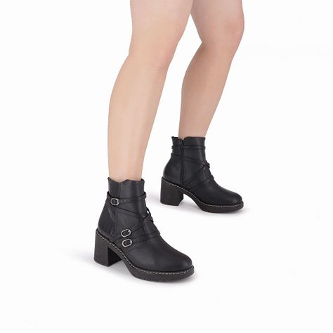 Bota Mujer Negro Denise Piccadilly-1