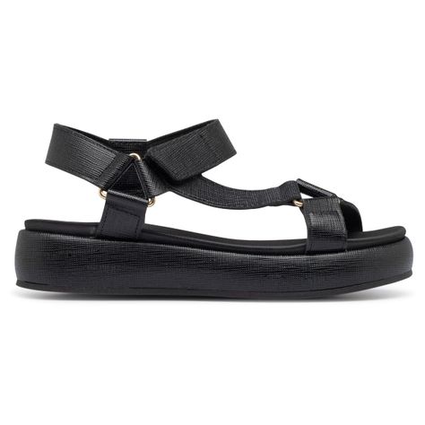 Sandalia Mujer Negro Sol Piccadilly-0