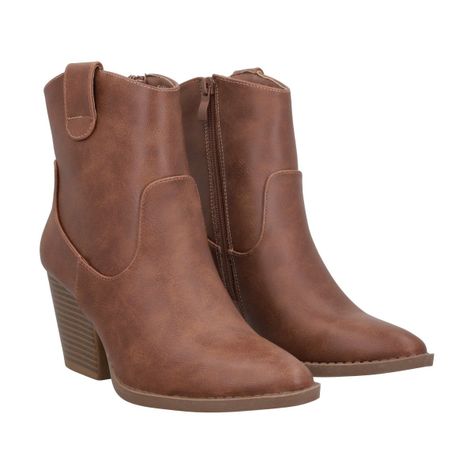 Bota Mujer Camel Juana Police-0