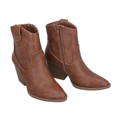 Bota Mujer Camel Juana Police-1