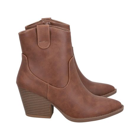 Bota Mujer Camel Juana Police-2