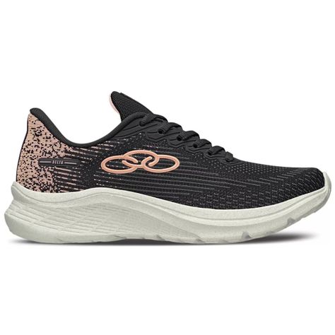 Zapatilla Mujer Delta Negro/Rosado-0