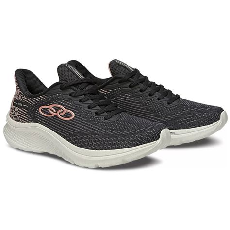 Zapatilla Mujer Delta Negro/Rosado-1