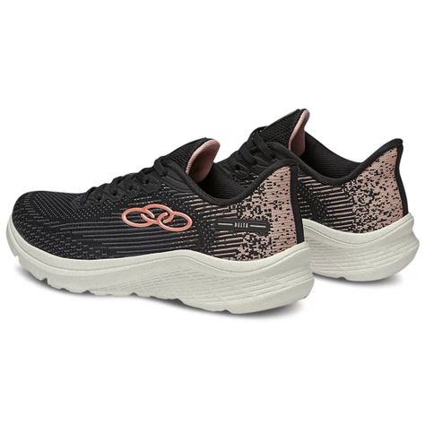 Zapatilla Mujer Delta Negro/Rosado-4