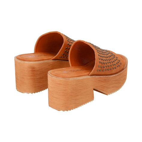 Sandalia Mujer Camel Fast Police-4
