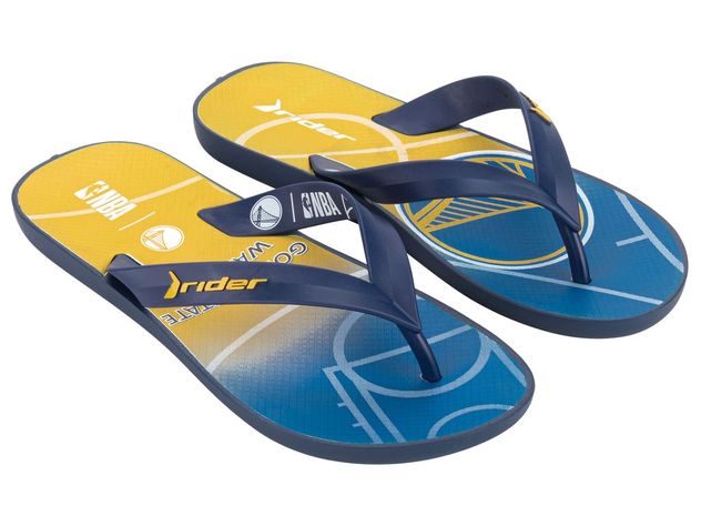 Sandalia Hombre Warriors NBA Feel-1