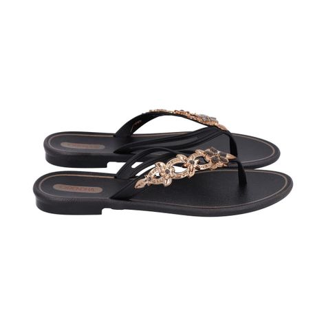 Sandalia 3069 Negro Grendha-1