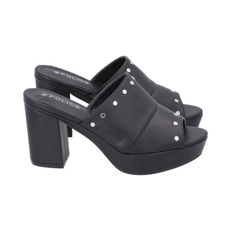 Sandalia Mujer Negro Sasha  Police-2