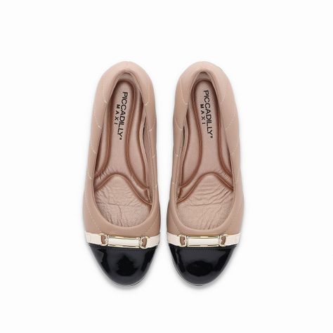 Zapato Mujer Negro/Nude Beth 931 Piccadilly-2