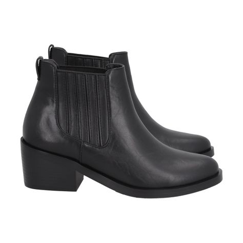 Botin Mujer Negro Aura Police-2