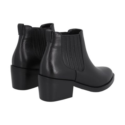 Botin Mujer Negro Aura Police-3