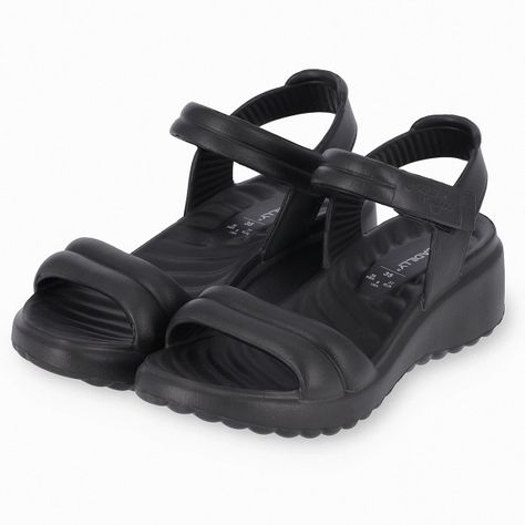 Sandalia Mujer 83 Marshmallow Negro Piccadilly-0