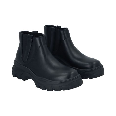 Botin Cota Negro Police-0