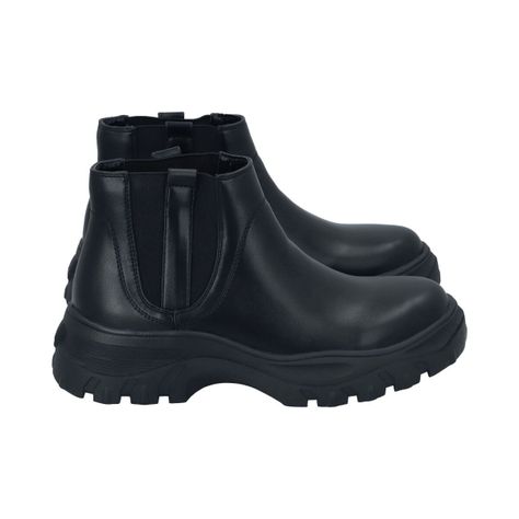 Botin Cota Negro Police-2