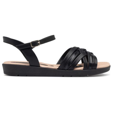 Sandalia Mujer Negro Renata Piccadilly-0