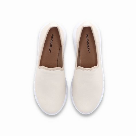 Zapatilla Mujer Blanco/Marfil Fabi Piccadilly-2